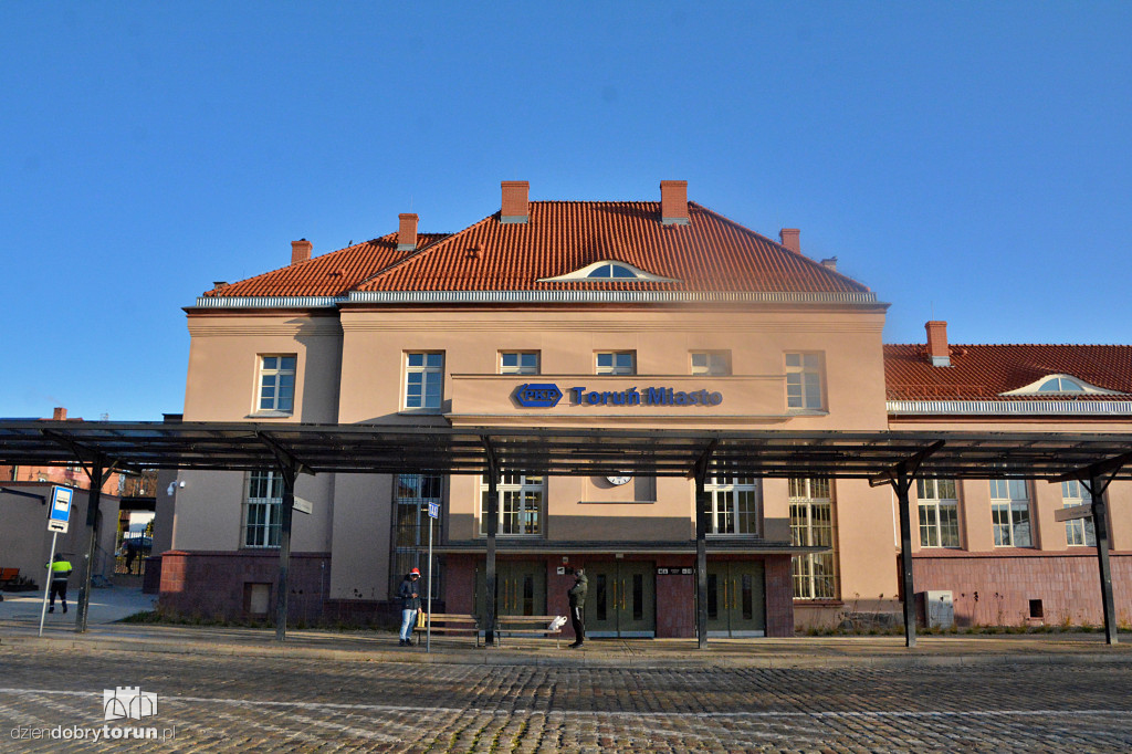 Dworzec Toruń Miasto po remoncie