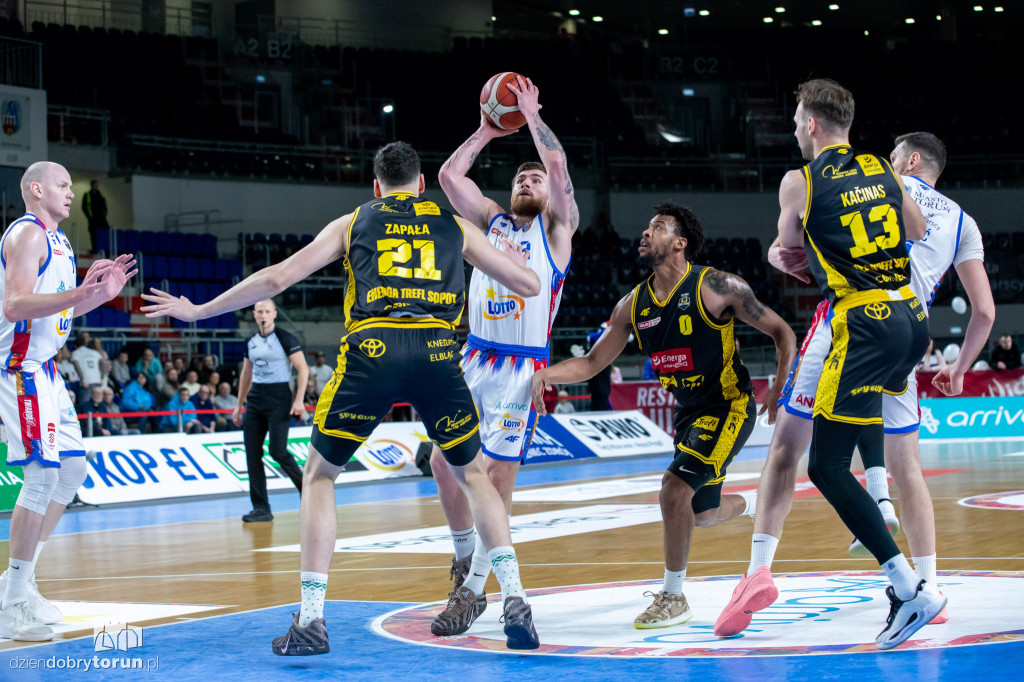 Arriva Polski Cukier Toruń 95 : 86 Trefl Sopot