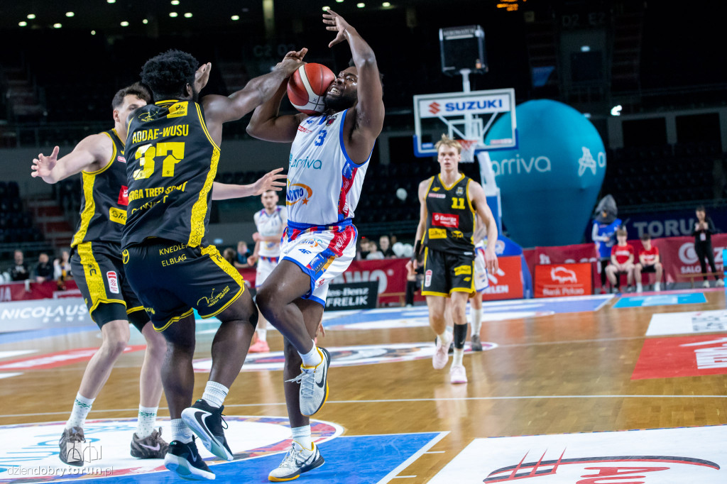 Arriva Polski Cukier Toruń 95 : 86 Trefl Sopot