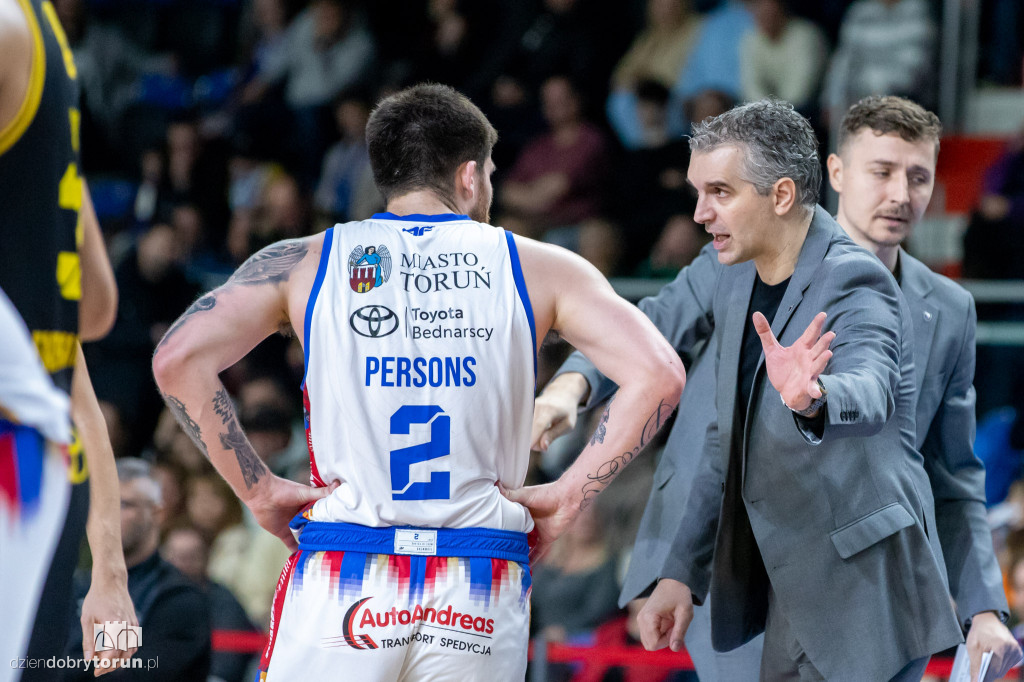 Arriva Polski Cukier Toruń 95 : 86 Trefl Sopot