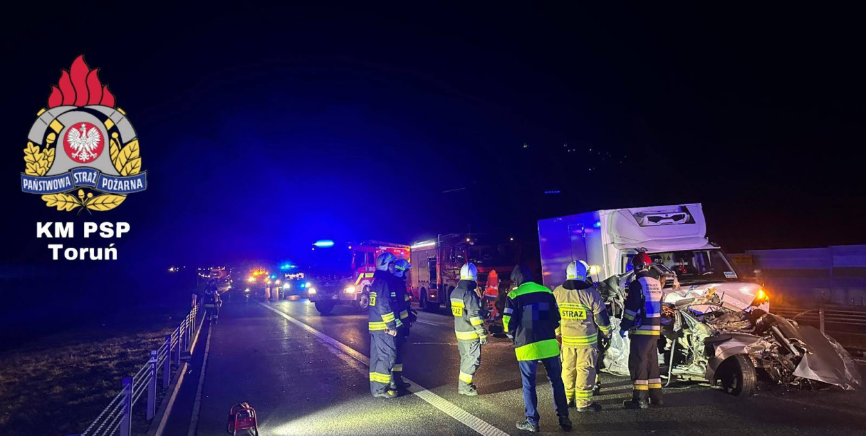 Śmiertelny wypadek w powiecie toruńskim