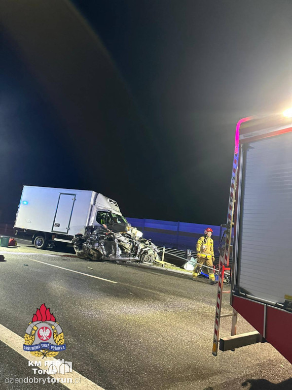 Śmiertelny wypadek w powiecie toruńskim