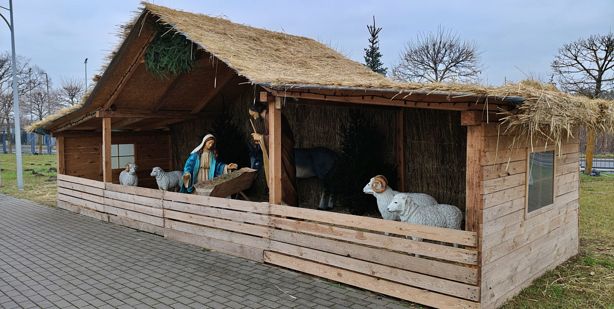Szopka przy Sanktuarium NMP w Toruniu