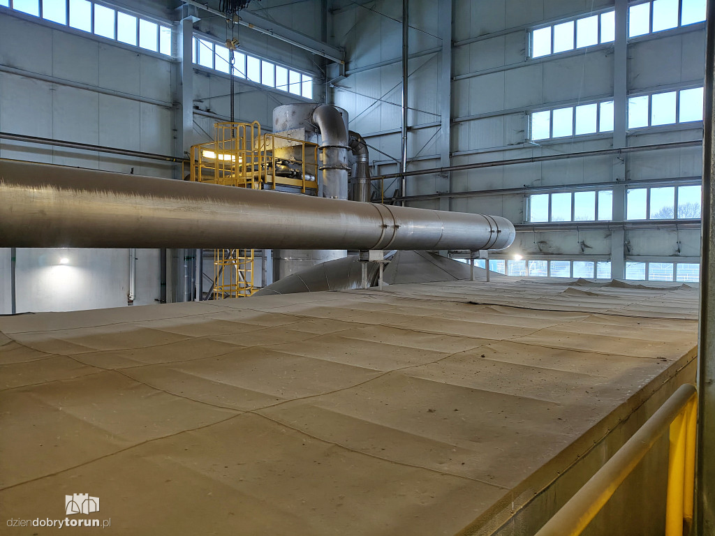 Konferencja prasowa w oczyszczalni ścieków