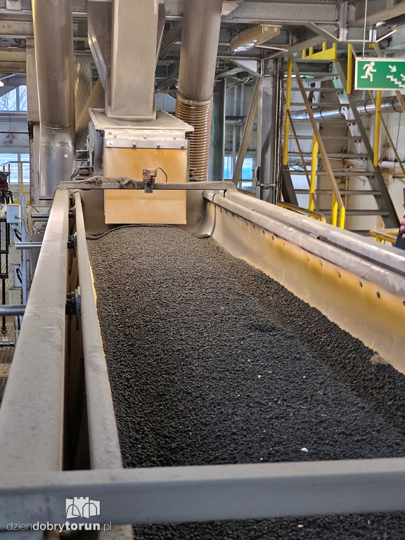 Konferencja prasowa w oczyszczalni ścieków