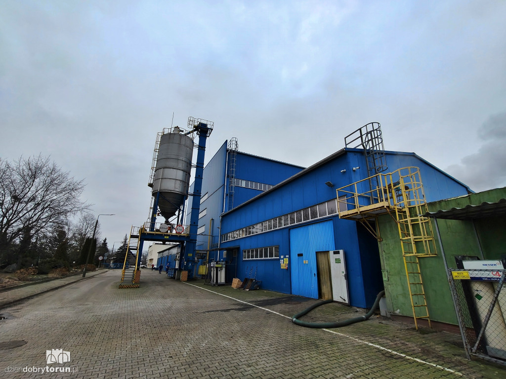 Konferencja prasowa w oczyszczalni ścieków