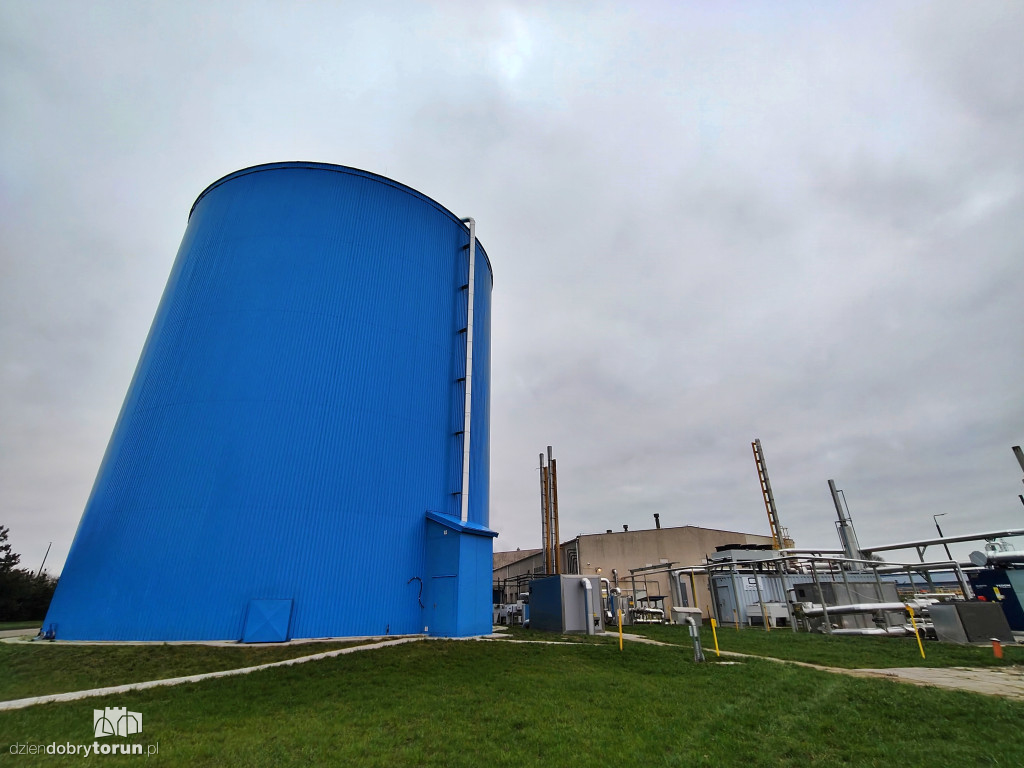 Konferencja prasowa w oczyszczalni ścieków