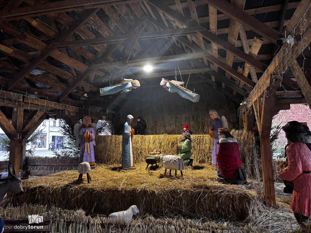 Szopka Bożonarodzeniowa na Rynku Nowomiejskim