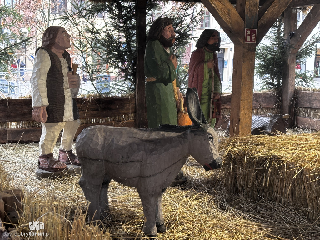 Szopka Bożonarodzeniowa na Rynku Nowomiejskim