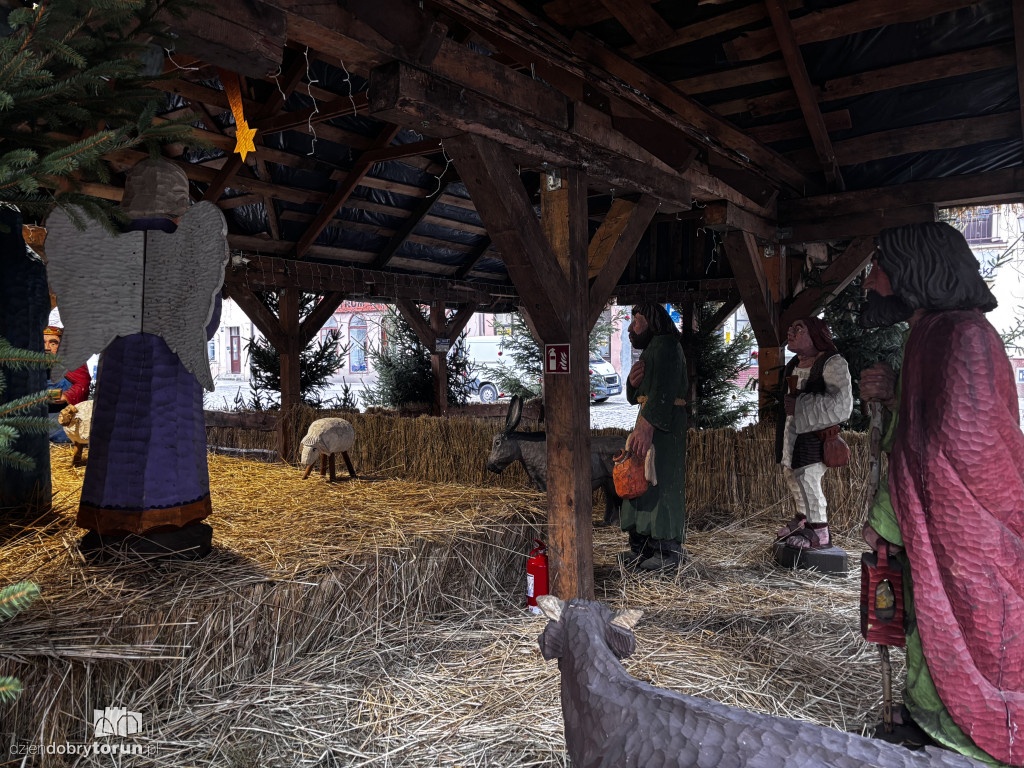 Szopka Bożonarodzeniowa na Rynku Nowomiejskim