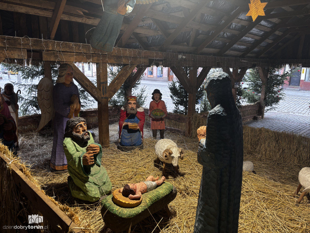 Szopka Bożonarodzeniowa na Rynku Nowomiejskim