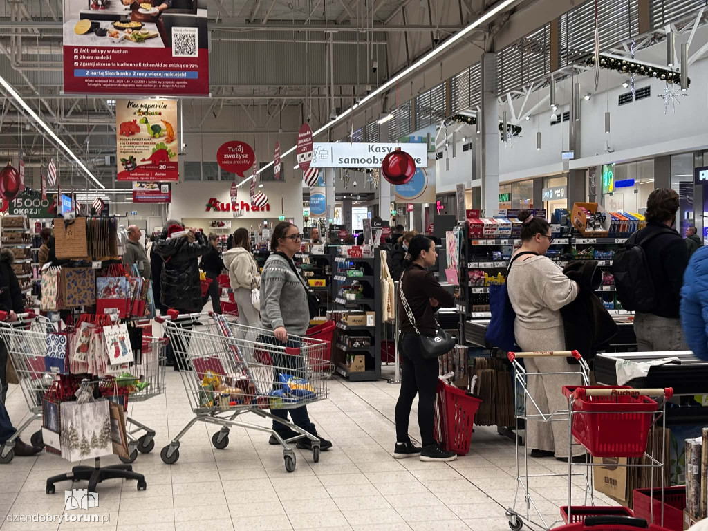 Zakupowy szał w Toruniu