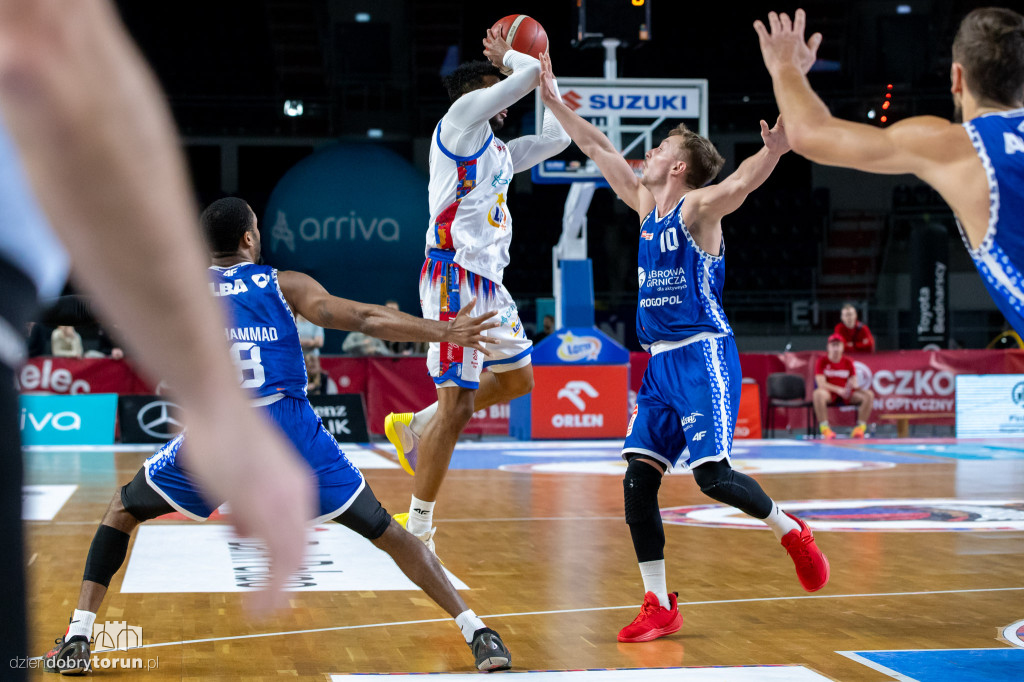 Arriva Polski Cukier Toruń 93 : 105 MKS Dąbrowa Górnicza