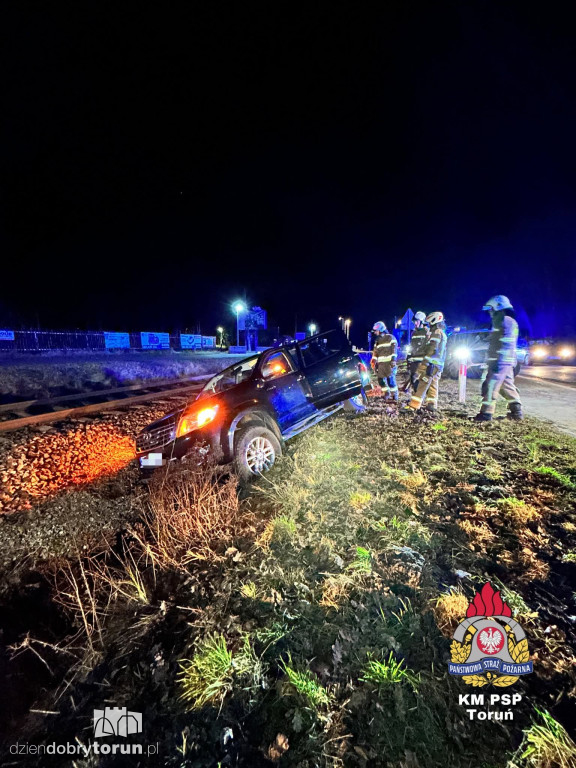 Wypadek w Łysomicach podnToruniem