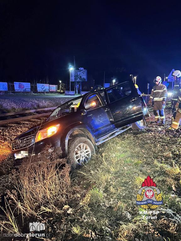 Wypadek w Łysomicach podnToruniem