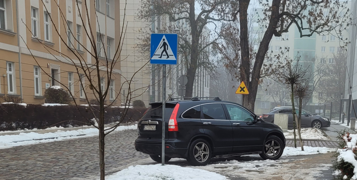 Grudniowi mistrzowie parkowania z Torunia