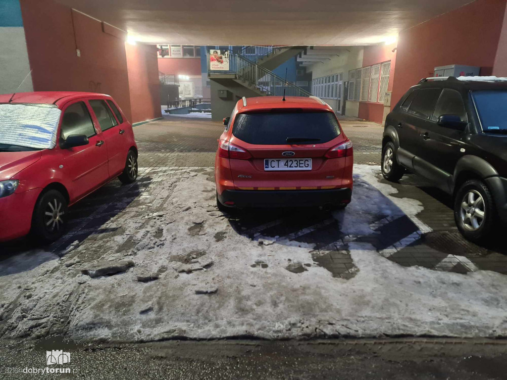 Grudniowi mistrzowie parkowania z Torunia