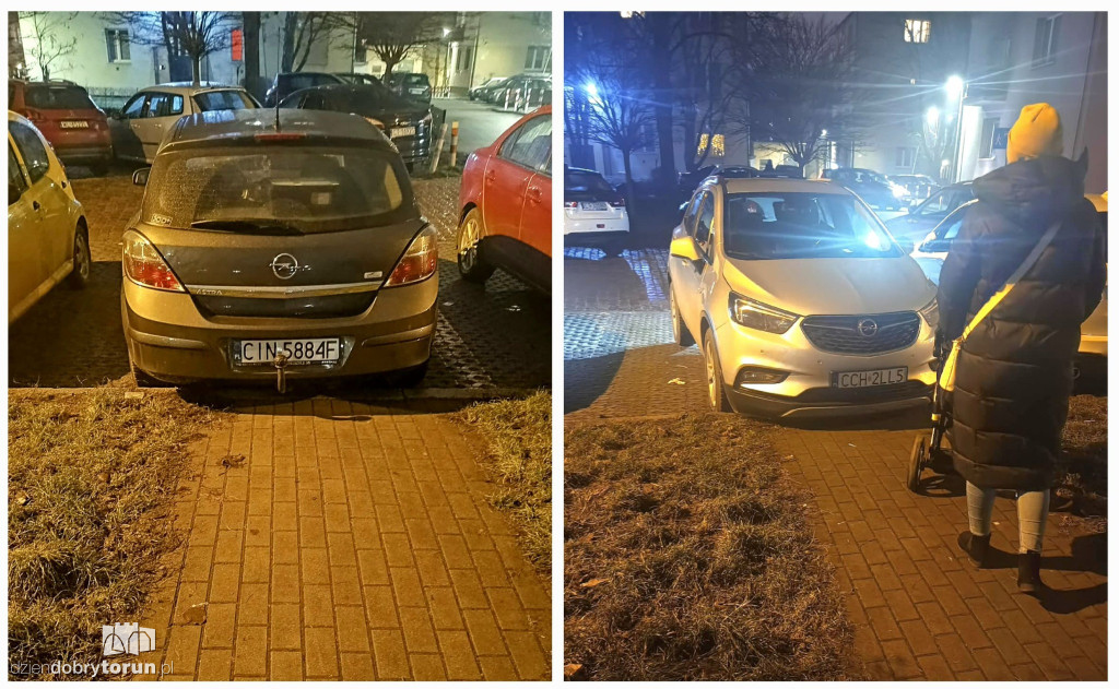 Grudniowi mistrzowie parkowania z Torunia