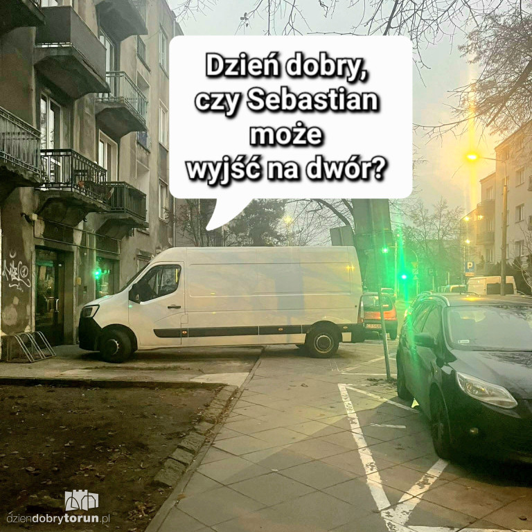 Grudniowi mistrzowie parkowania z Torunia