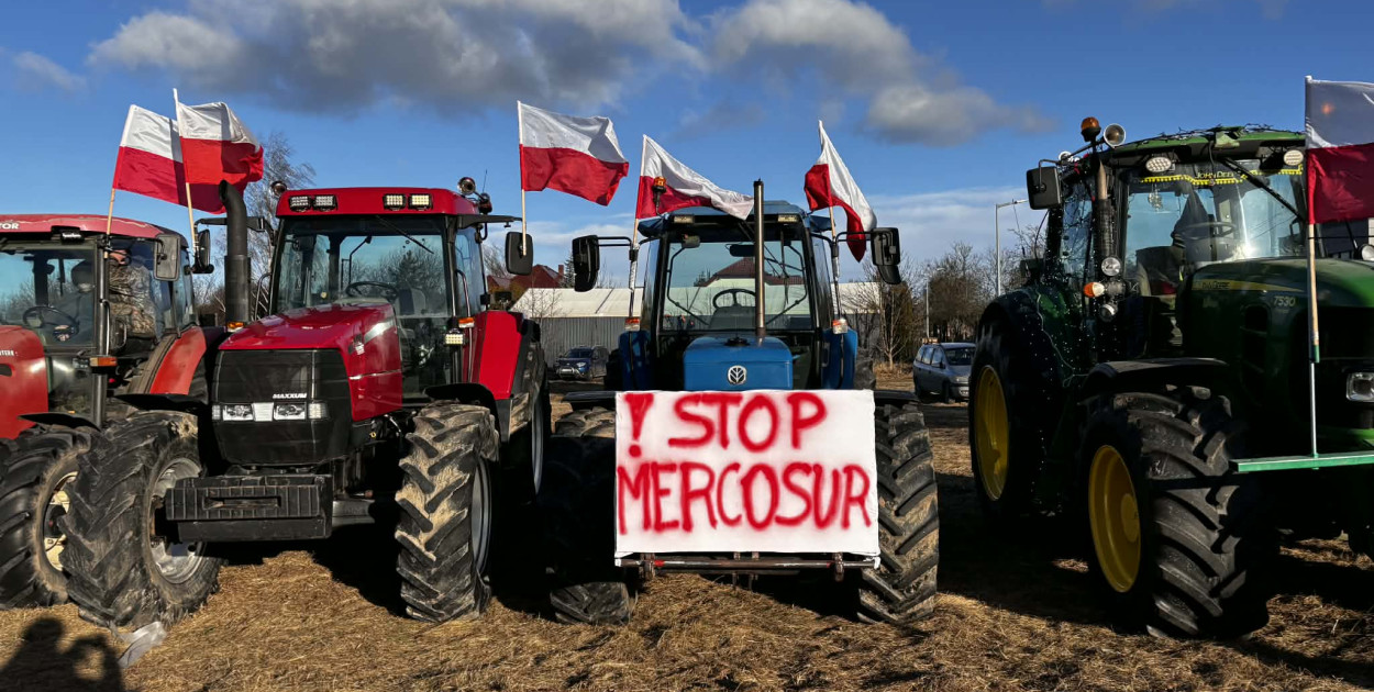 Protest rolników w Głogowie