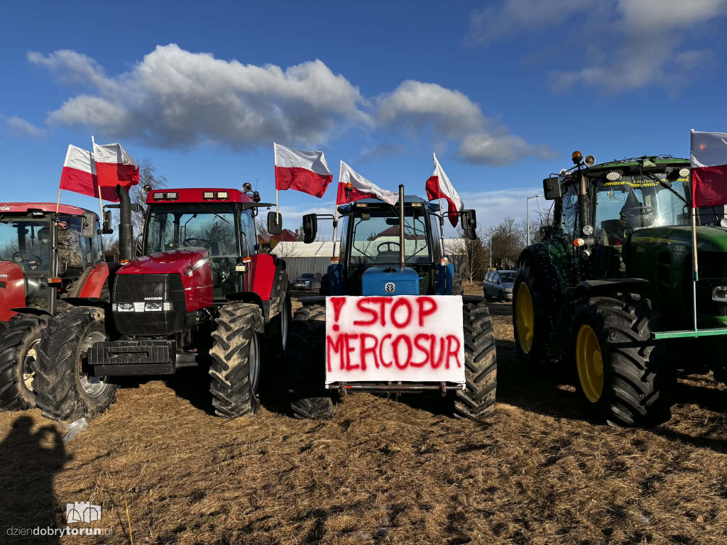 Protest rolników w Głogowie