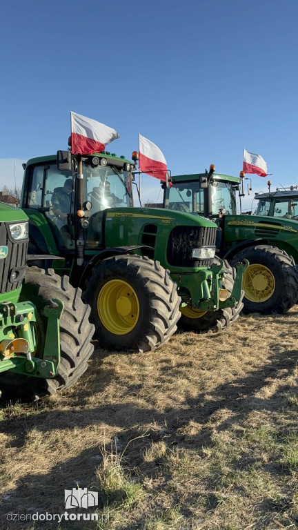 Protest rolników w Głogowie