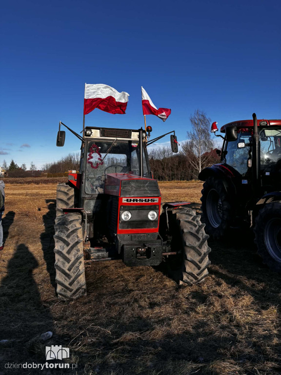 Protest rolników w Głogowie