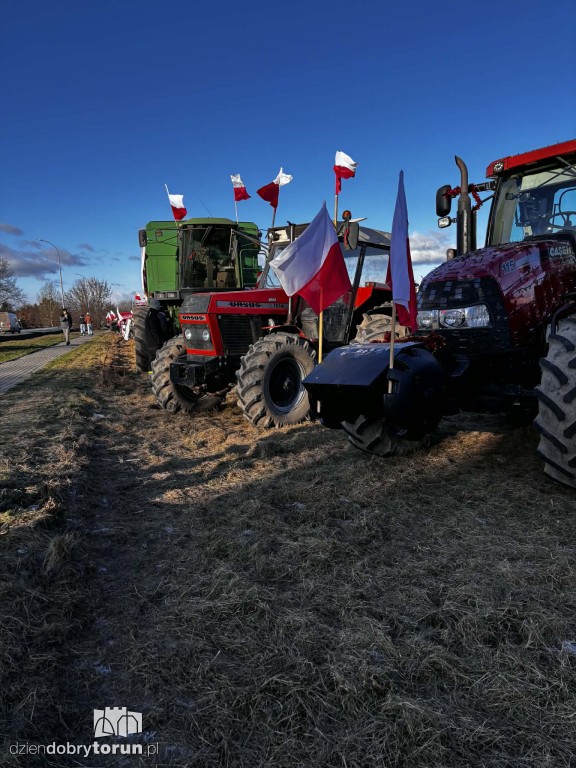 Protest rolników w Głogowie