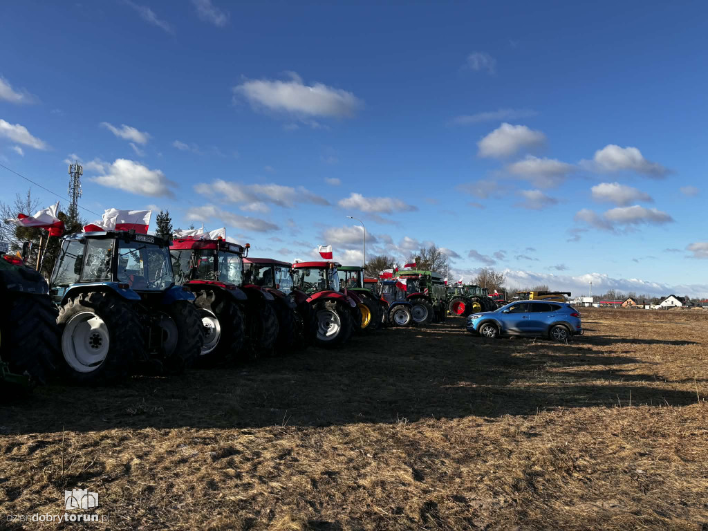 Protest rolników w Głogowie