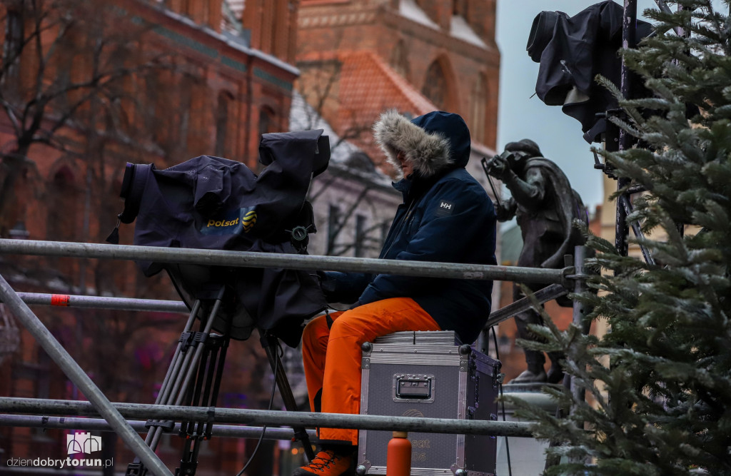 Próby artystów przed Sylwestrem Polsatu