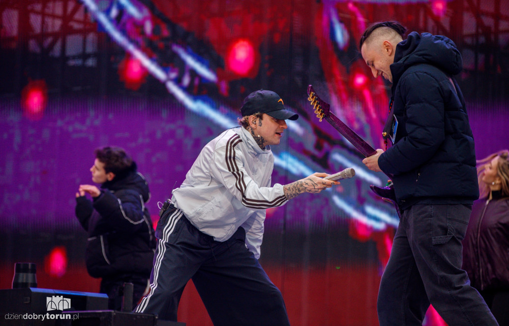 Próby artystów przed Sylwestrem Polsatu