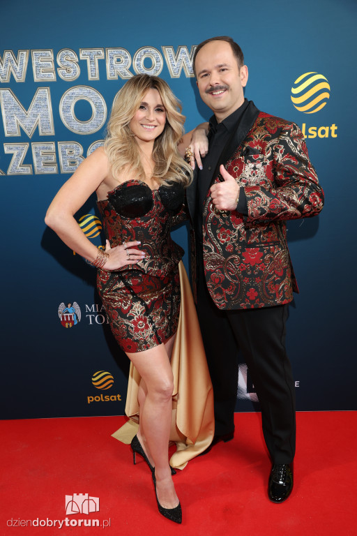 Gwiazdy na ściance Sylwestra z Polsatem