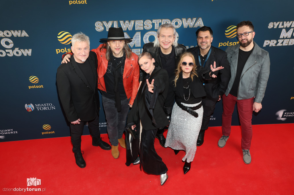Gwiazdy na ściance Sylwestra z Polsatem