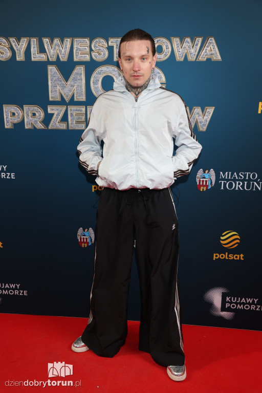 Gwiazdy na ściance Sylwestra z Polsatem