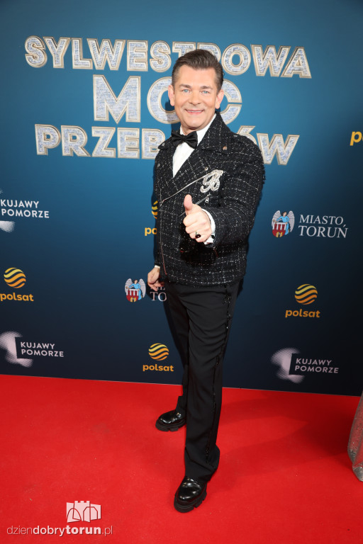 Gwiazdy na ściance Sylwestra z Polsatem