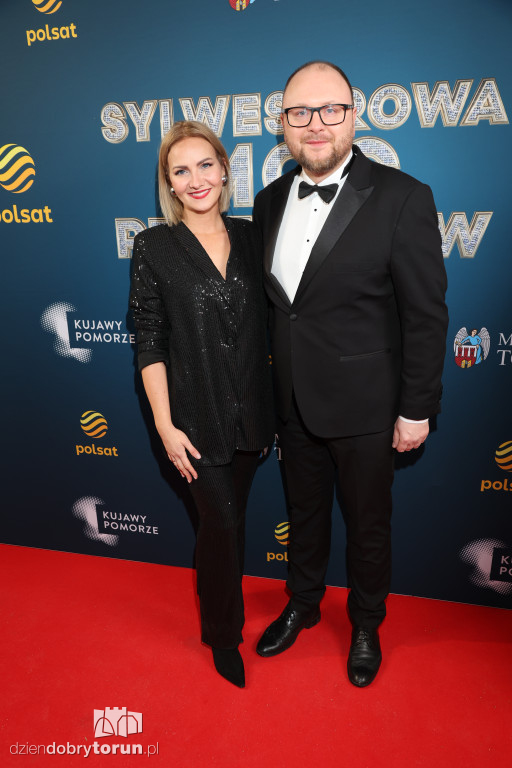 Gwiazdy na ściance Sylwestra z Polsatem