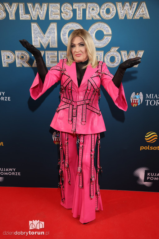 Gwiazdy na ściance Sylwestra z Polsatem