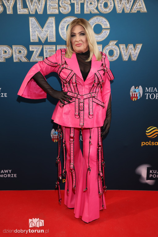 Gwiazdy na ściance Sylwestra z Polsatem