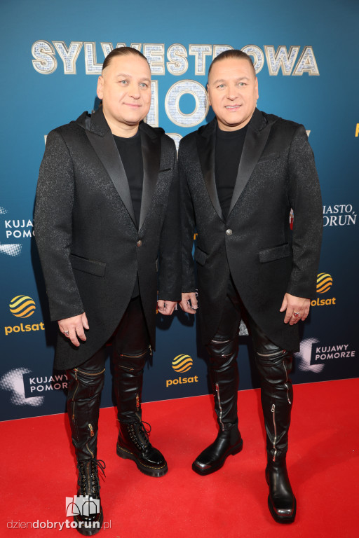 Gwiazdy na ściance Sylwestra z Polsatem