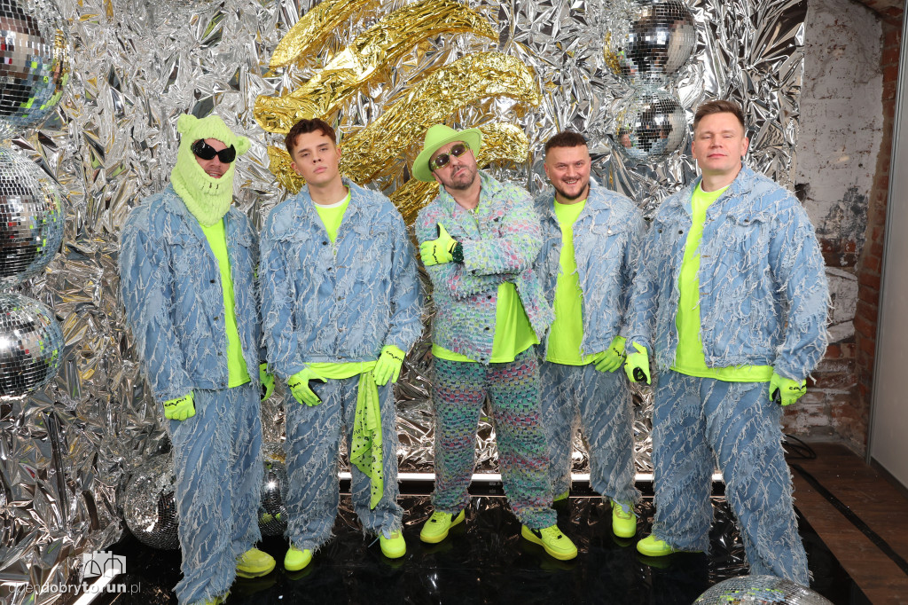 Gwiazdy na ściance Sylwestra z Polsatem