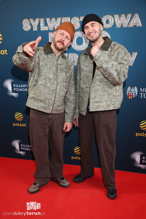 Gwiazdy na ściance Sylwestra z Polsatem
