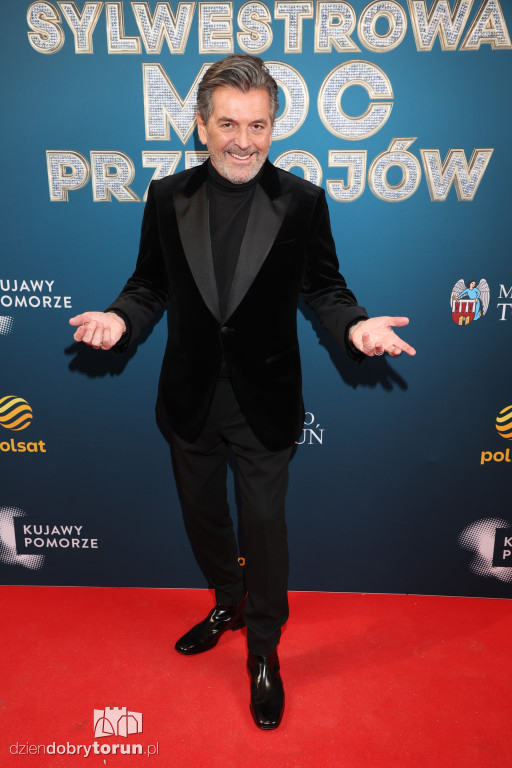 Gwiazdy na ściance Sylwestra z Polsatem