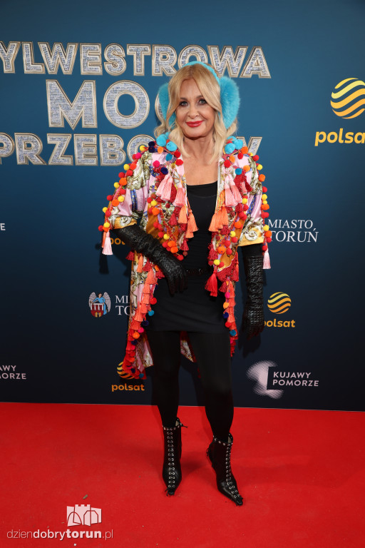 Gwiazdy na ściance Sylwestra z Polsatem