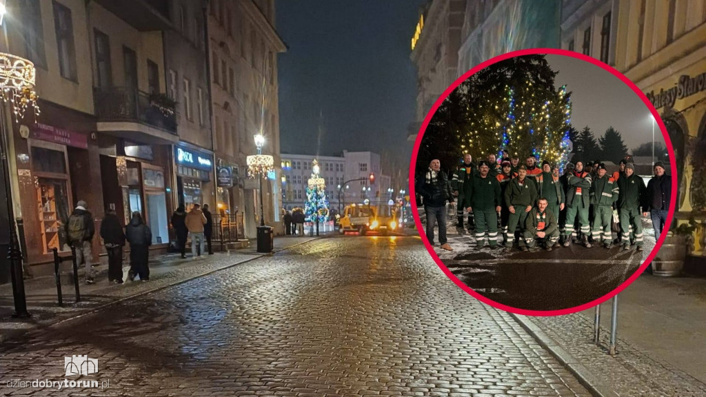 Pracownicy MPO bohaterami Sylwestra w Toruniu