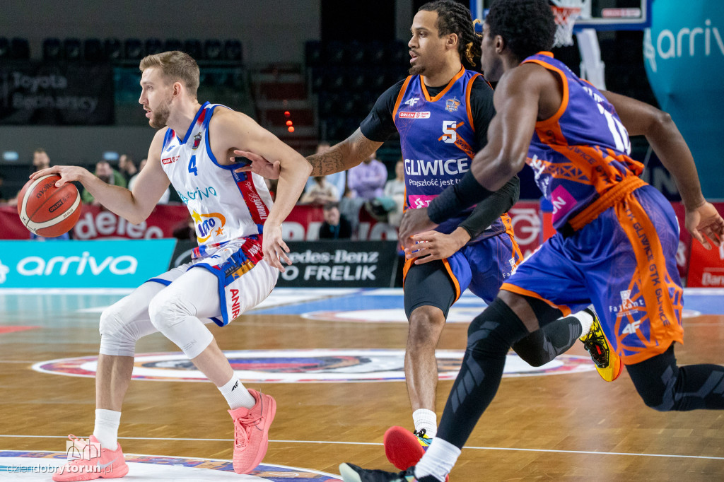 Arriva Polski Cukier Toruń 90 : 88 TAURON GTK Gliwice