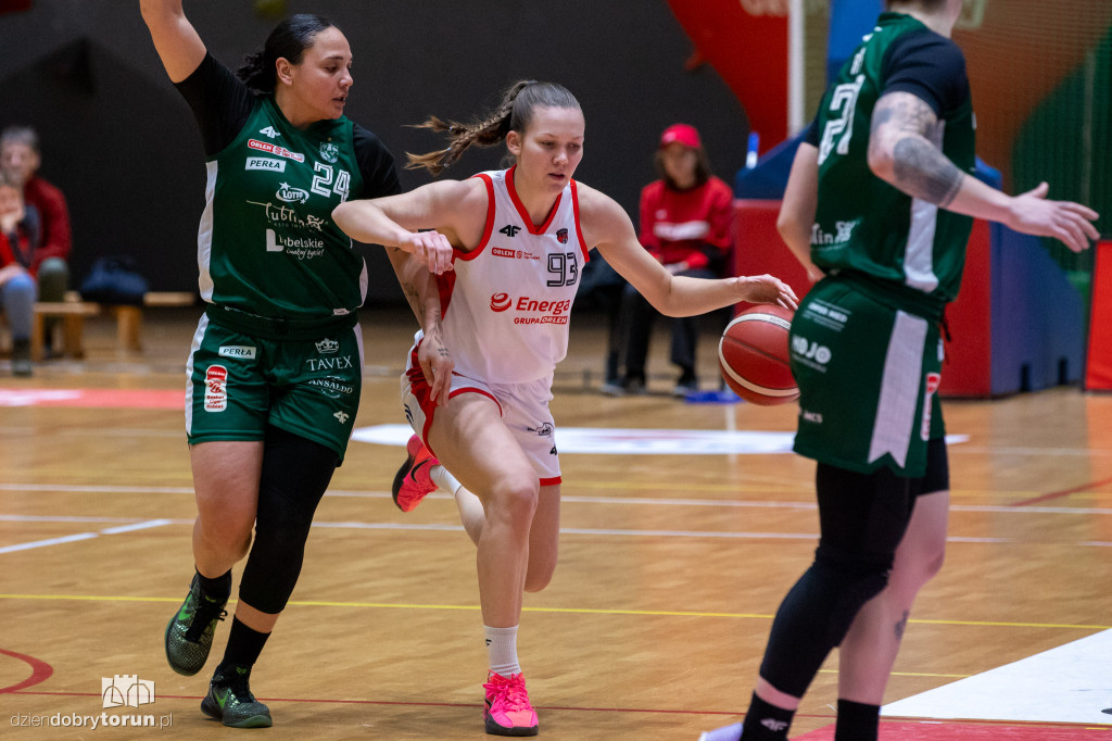 Energa Toruń 80 : 91 AZS UMCS Lublin