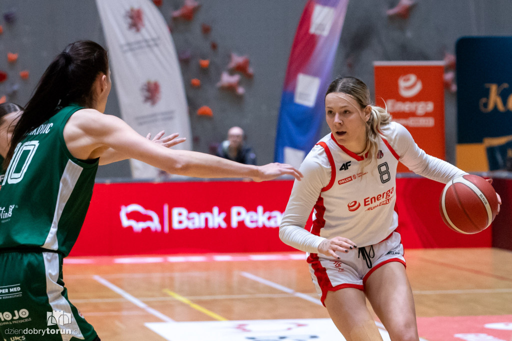 Energa Toruń 80 : 91 AZS UMCS Lublin