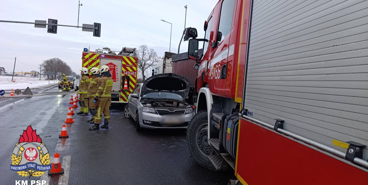 Wypadek w Ostaszewie pod Toruniem