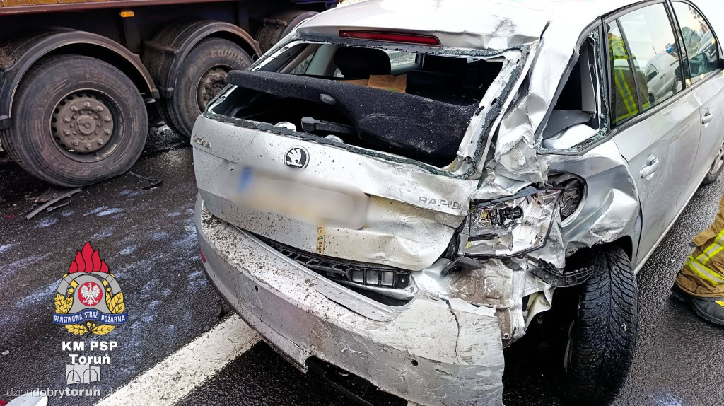 Wypadek w Ostaszewie pod Toruniem