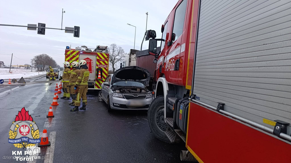 Wypadek w Ostaszewie pod Toruniem
